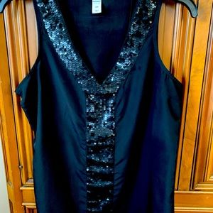 Sequin Tank Top